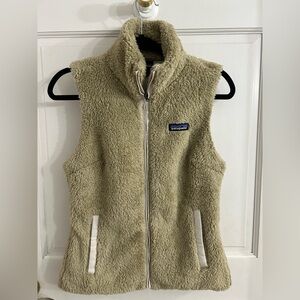 Patagonia Tan Fleece Vest
